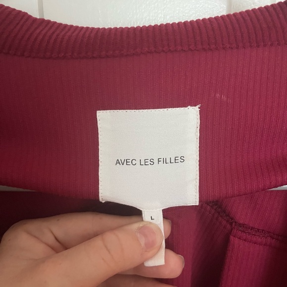 Pink/Maroon corduroy jacket - Picture 2 of 3